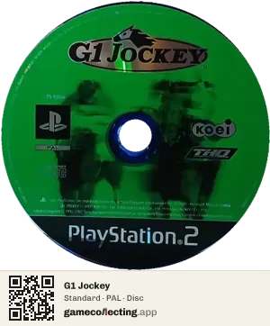 G1 Jockey PlayStation 2, PAL disc