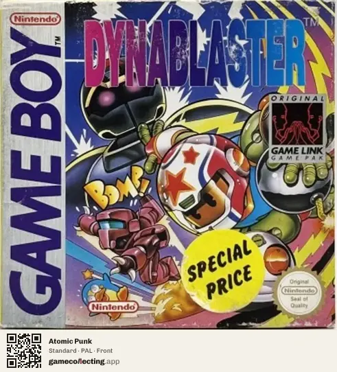 Atomic Punk Game Boy, PAL box front