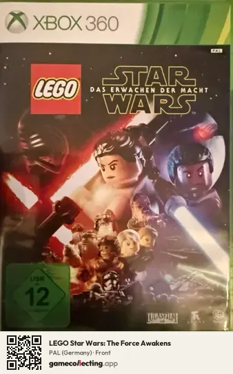 LEGO Star Wars: The Force Awakens Xbox 360, Germany box front