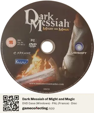 Dark Messiah of Might and Magic Computer, PAL disc