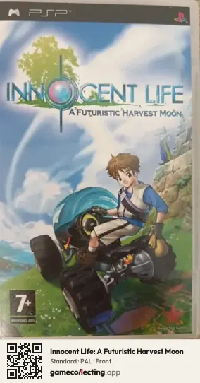 Innocent Life: A Futuristic Harvest Moon PlayStation Portable, PAL box front
