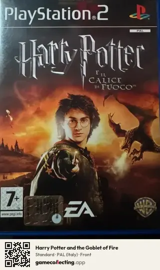 Harry Potter and the Goblet of Fire PlayStation 2, Italy box front