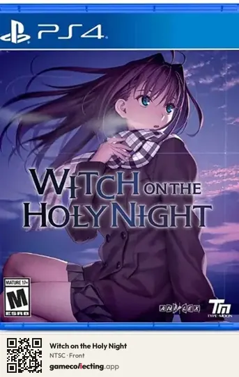 Witch on the Holy Night PlayStation 4, NTSC box front