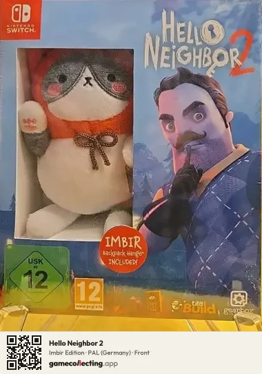 Hello Neighbor 2 Nintendo Switch, Germany box front