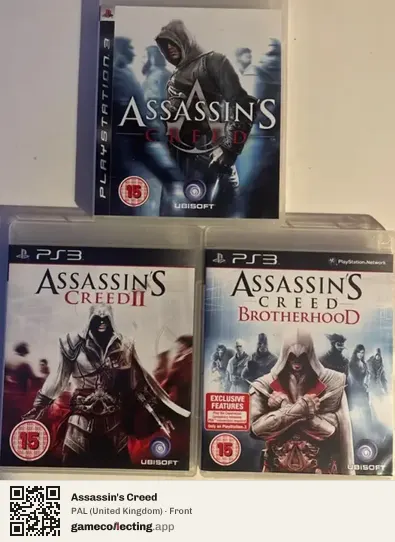 Assassin's Creed PlayStation 3, United Kingdom box front
