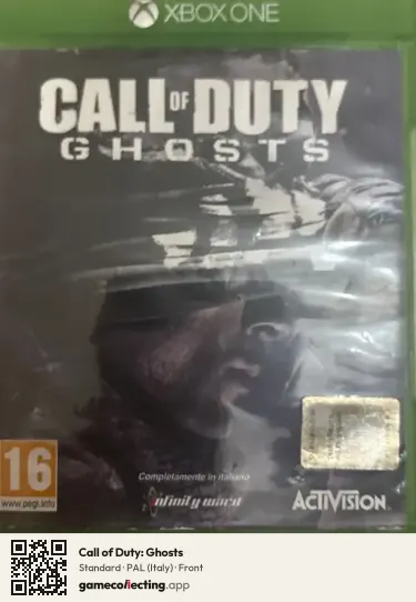 Call of Duty: Ghosts Xbox One, Italy box front