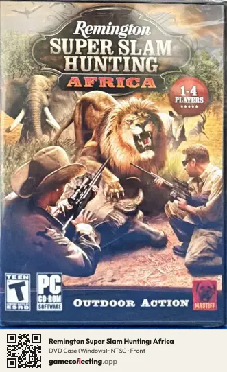 Remington Super Slam Hunting: Africa Computer, NTSC box front
