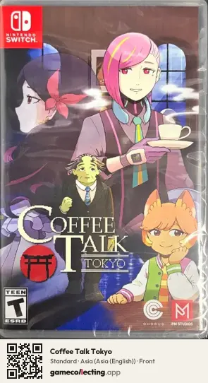 Coffee Talk Tokyo Nintendo Switch, Asia (English) box front