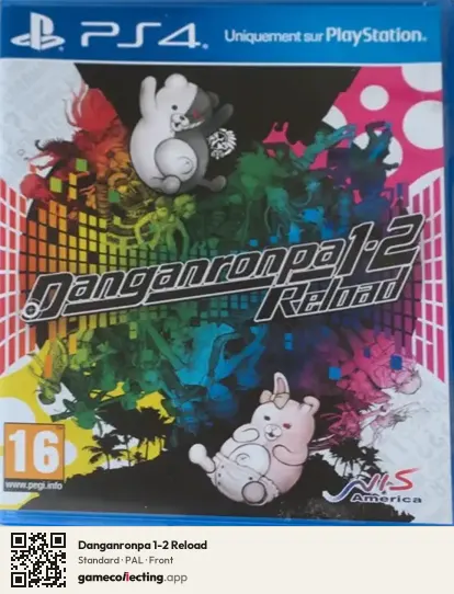 Danganronpa 1-2 Reload PlayStation 4, PAL box front