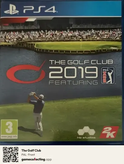 The Golf Club PlayStation 4, PAL box front