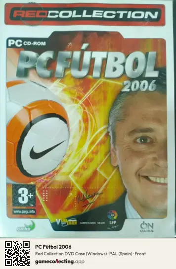 PC Fútbol 2006 Computer, Spain box front