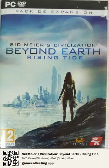 Sid Meier's Civilization: Beyond Earth - Rising Tide Computer, Spain box front