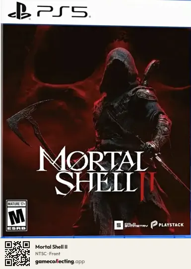 Mortal Shell II PlayStation 5, NTSC box front