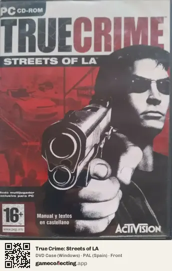 True Crime: Streets of LA Computer, Spain box front