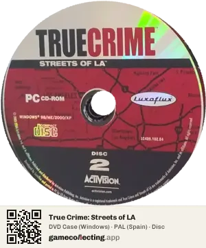 True Crime: Streets of LA Computer, PAL disc