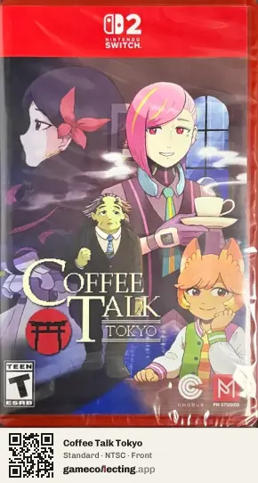 Coffee Talk Tokyo Nintendo Switch 2, NTSC box front