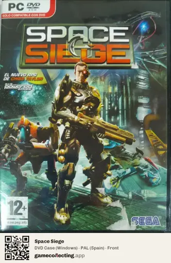 Space Siege Computer, Spain box front