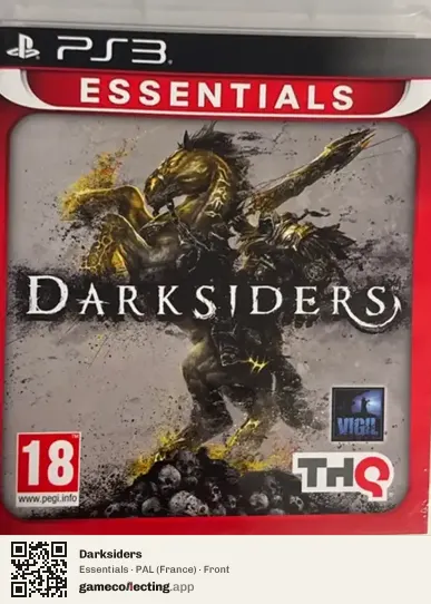 Darksiders PlayStation 3, France box front