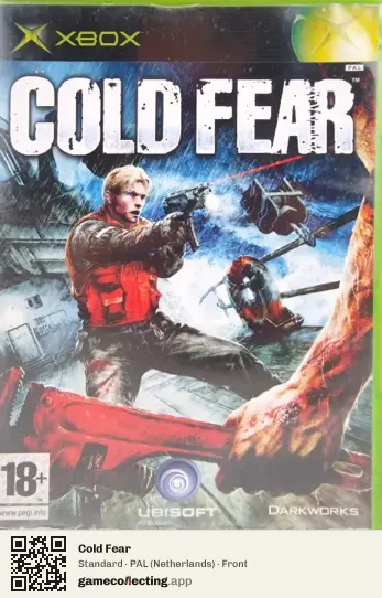 Cold Fear Xbox, Netherlands box front