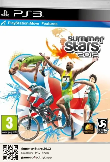 Summer Stars 2012 PlayStation 3, PAL box front