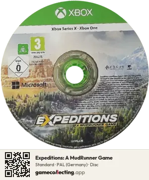 Expeditions: A MudRunner Game Xbox Series X, PAL disc