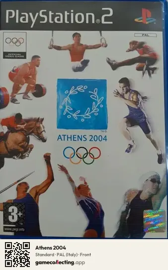 Athens 2004 PlayStation 2, Italy box front