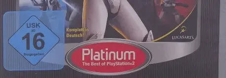 Star Wars: Battlefront II, the USK square on its front
