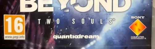 Beyond: Two Souls, the PEGI square on its front
