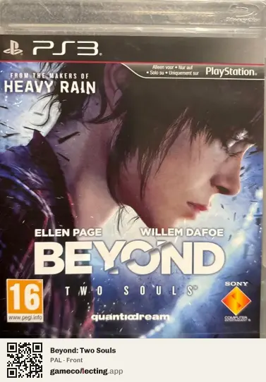 Beyond: Two Souls PlayStation 3, PAL box front