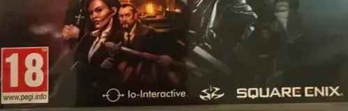 Hitman HD Trilogy, the PEGI square on its front