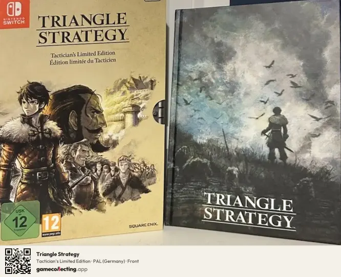 Triangle Strategy Nintendo Switch, Germany box front