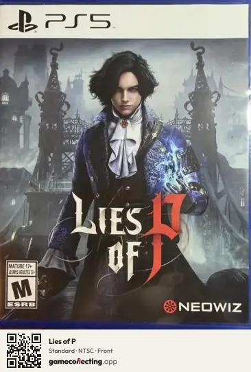 Lies of P PlayStation 5, NTSC box front