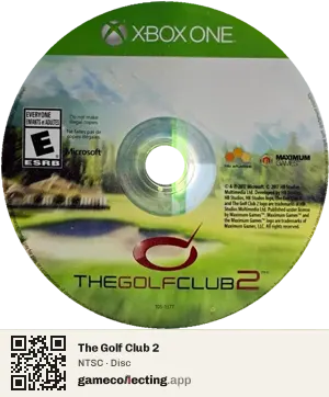 The Golf Club 2 Xbox One, NTSC disc