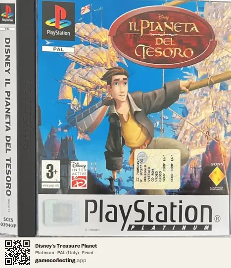 Disney's Treasure Planet PlayStation, Italy box front