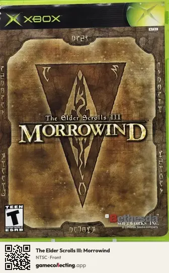 The Elder Scrolls III: Morrowind Xbox, NTSC box front