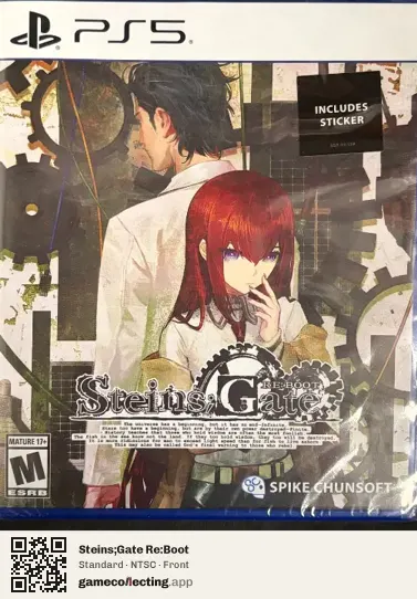 Steins;Gate Re:Boot PlayStation 5, NTSC box front