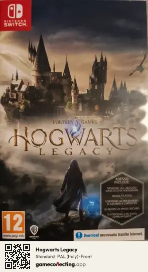 Hogwarts Legacy Nintendo Switch, Italy box front