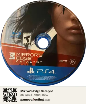 Mirror's Edge Catalyst PlayStation 4, NTSC disc