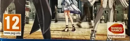 Sword Art Online: Hollow Realization, the PEGI square on its front