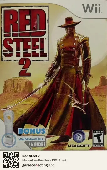 Red Steel 2 Nintendo Wii, NTSC box front