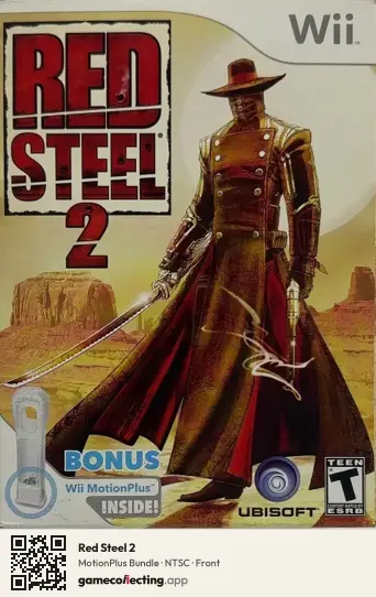 Red Steel 2 Nintendo Wii, NTSC box front
