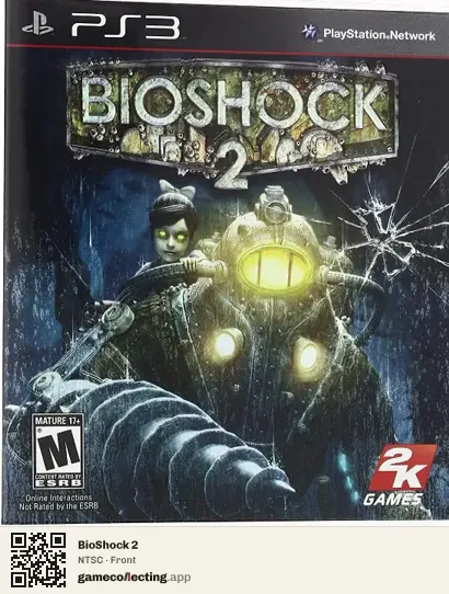 BioShock 2 PlayStation 3, NTSC box front