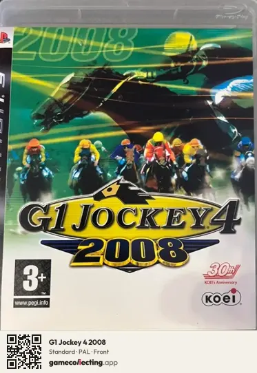 G1 Jockey 4 2008 PlayStation 3, PAL box front