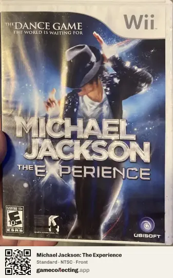 Michael Jackson: The Experience Nintendo Wii, NTSC box front
