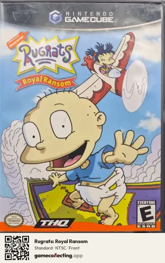 Rugrats: Royal Ransom Nintendo GameCube, NTSC box front