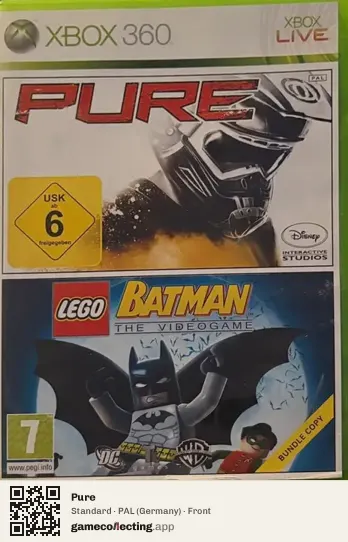 Pure Xbox 360, Germany box front
