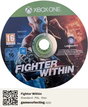 Fighter Within Xbox One, PAL disc