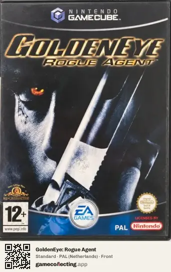 GoldenEye: Rogue Agent Nintendo GameCube, Netherlands box front