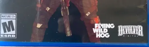 Shadow Warrior 3, the ESRB box on its front
