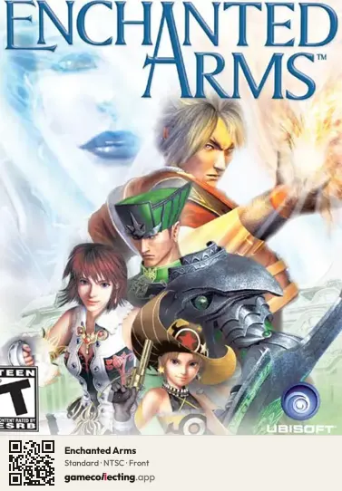 Enchanted Arms PlayStation 3, NTSC box front